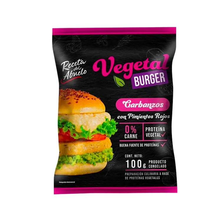 Vegetal Burger Garbanzos Receta del Abuelo 100 gr