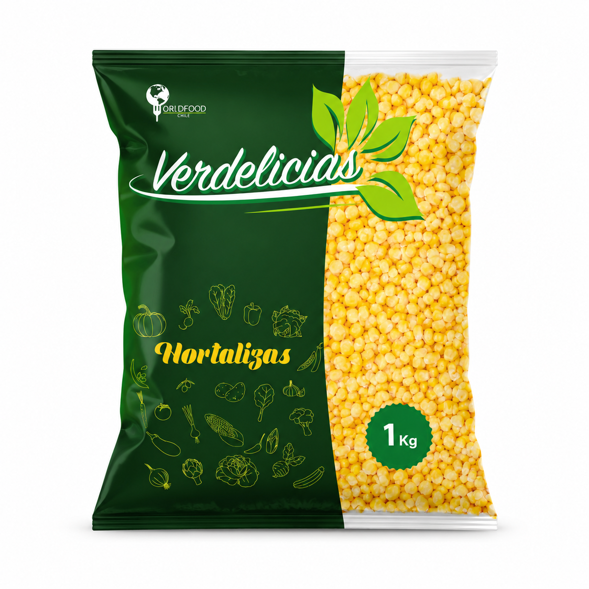 Choclo grano congelado Verdelicias 1kg