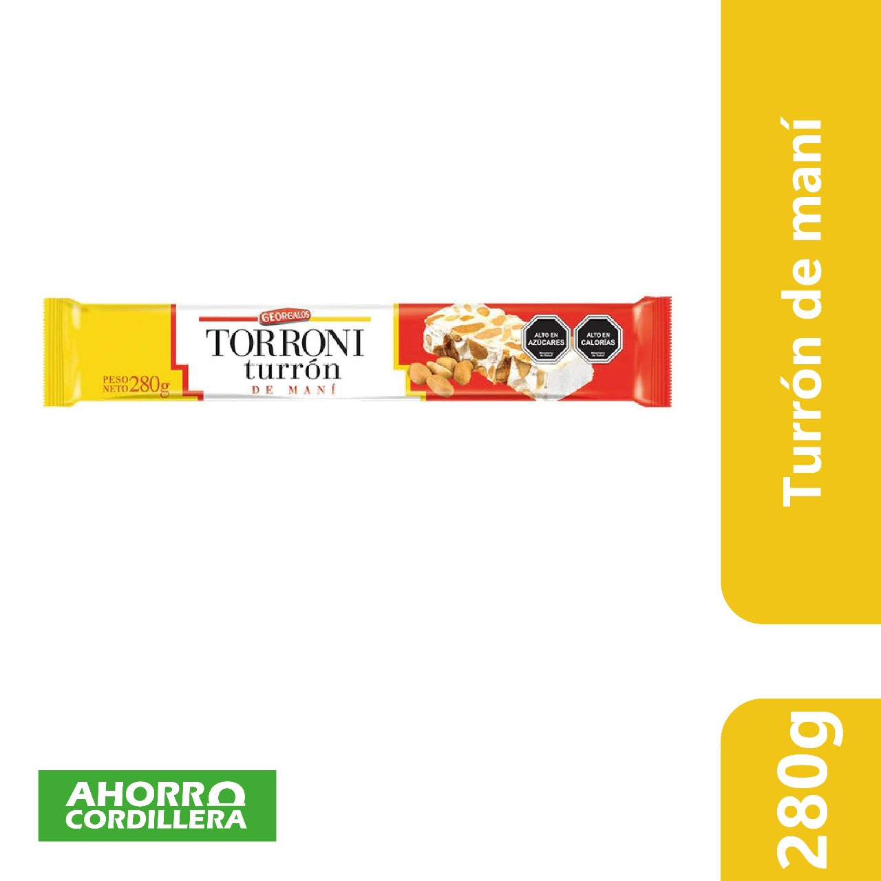 Turron de Mani 280 gr