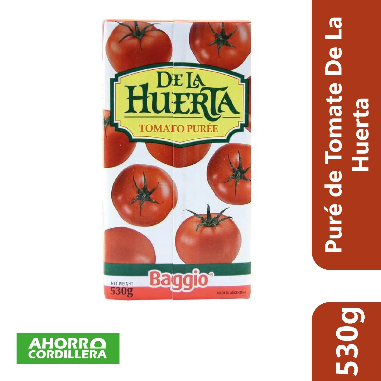 Pure de Tomate De La Huerta  530 gr