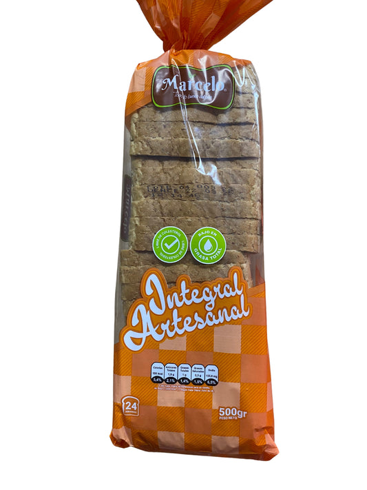 Pan molde Integral Marcelo 500 gr