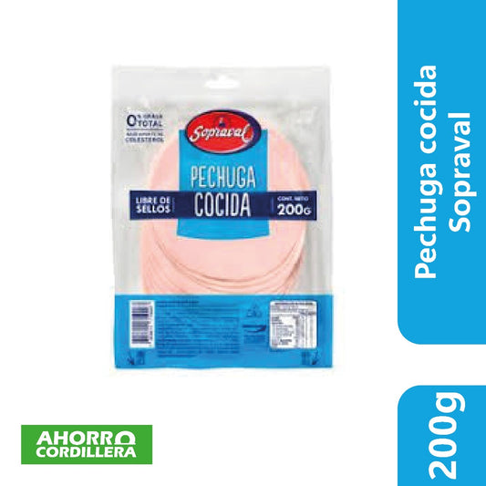 Pechuga Cocida Sopraval 200 gr