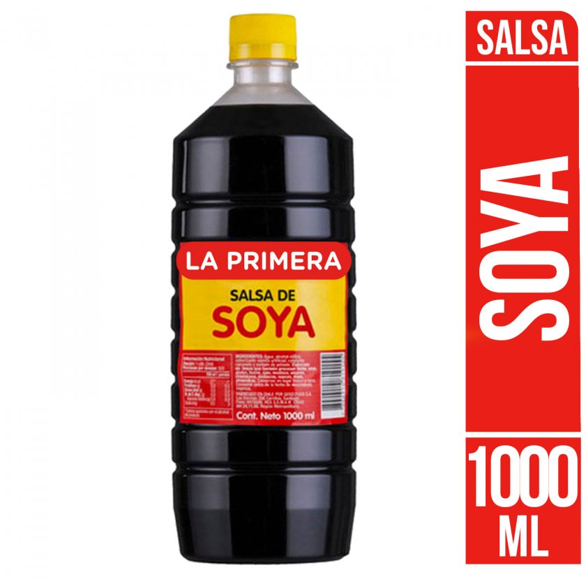 Salsa de Soya La Primera 1 LT