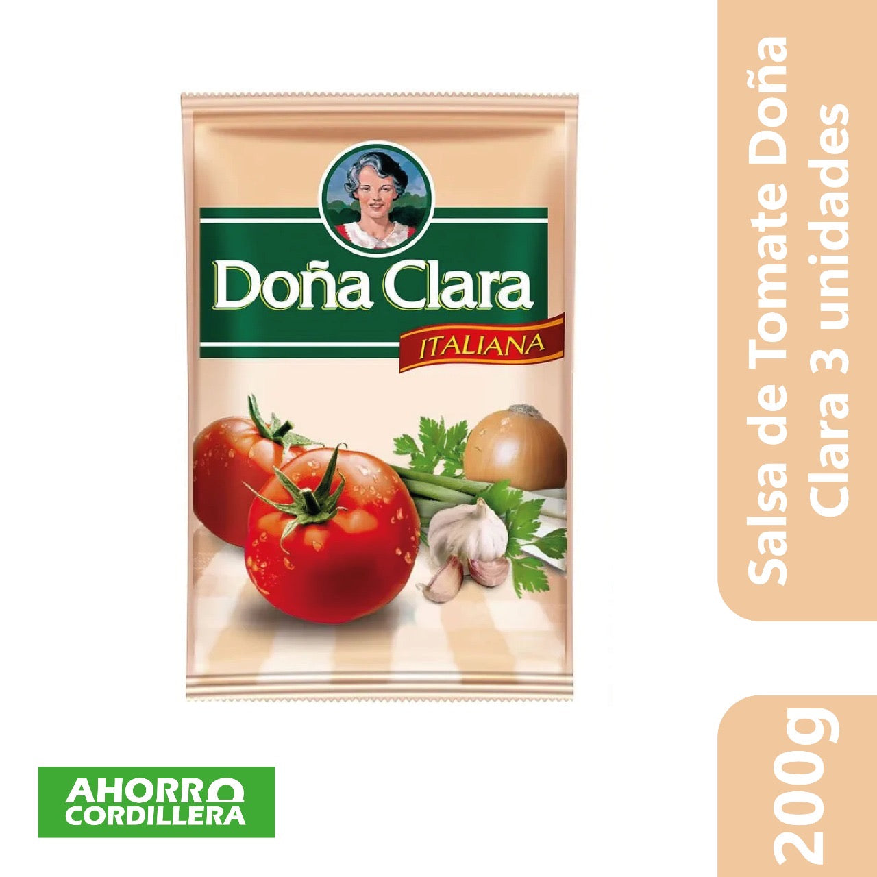 Salsa de Tomate Doña Clara Pack x3