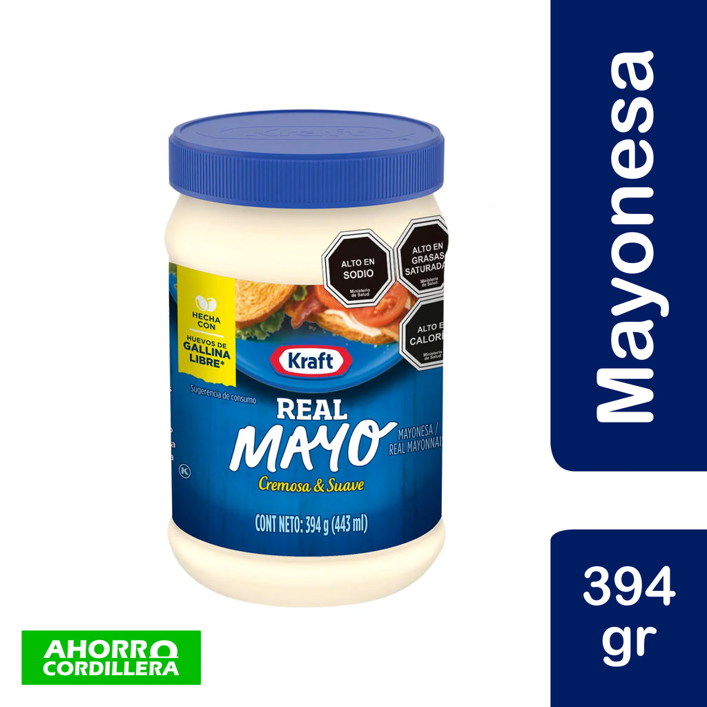 Mayonesa Kraft pote 394 g