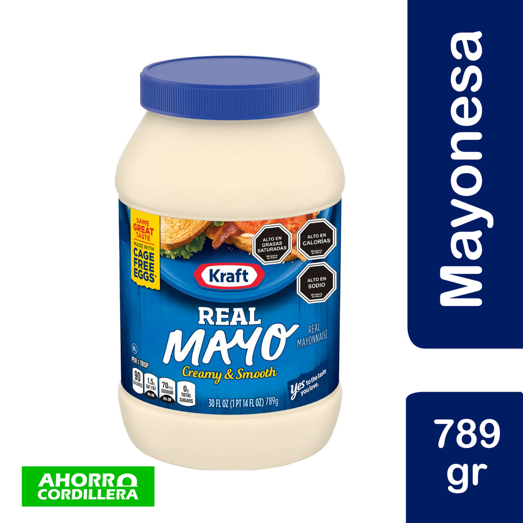 Mayonesa Kraft pote 789g