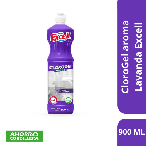 Cloro Gel Lavanda Excell 900 ML