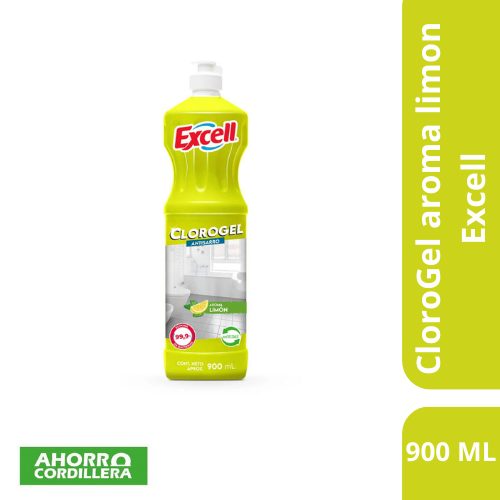 Cloro Gel Limón Excell 900 ML