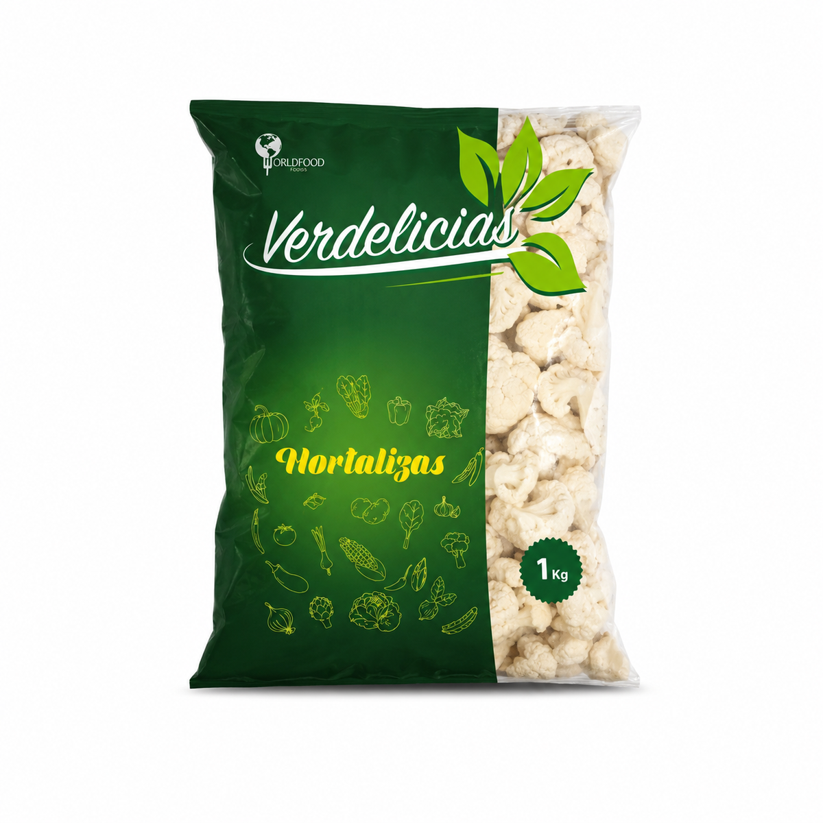 Coliflor Congelado Verdelicias 1 Kg