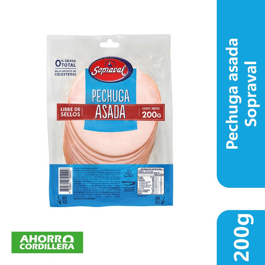 Pechuga Asada Sopraval 200 gr