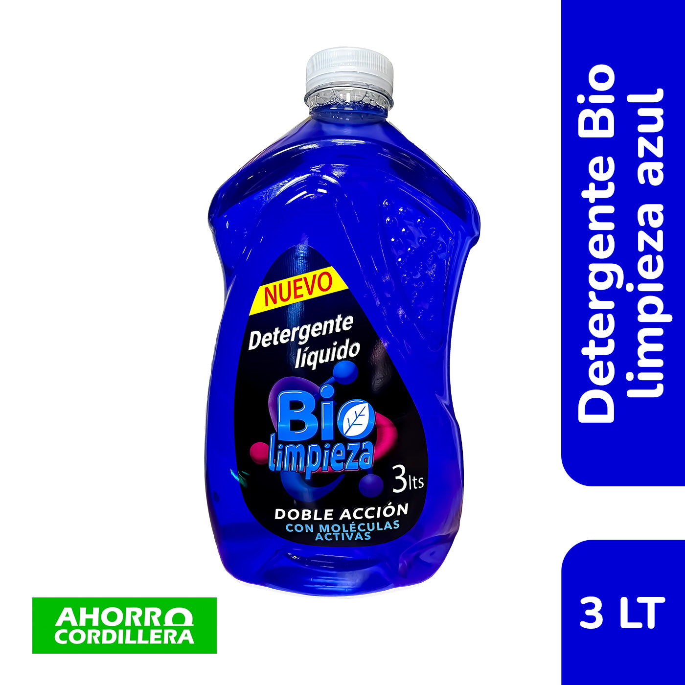 Detergente Bio Limpieza azul 3Lts.