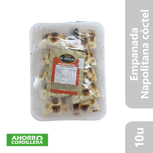 Empanadas Napolitana horno Coctel 10 Unidades