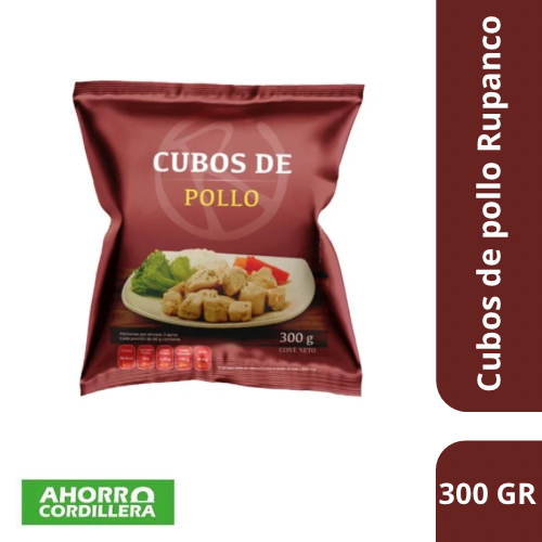 Cubo de pollo Rupanco 300 gr