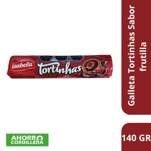 Galletas Tortinhas Frutilla 140 gr