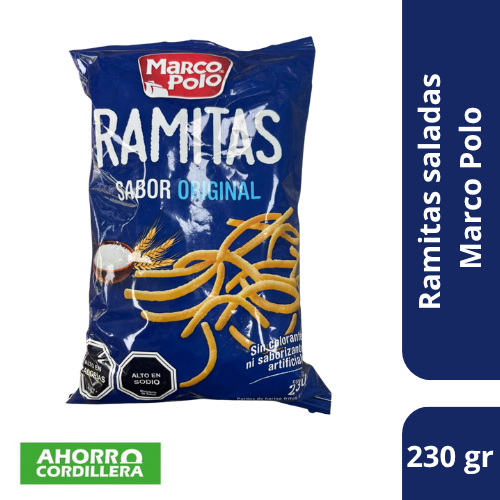 Ramitas saladas Marco Polo 230 gr
