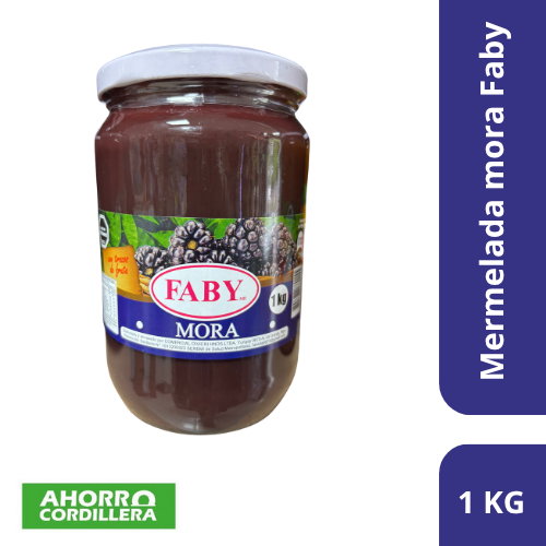 Mermelada Mora Faby 1 Kg