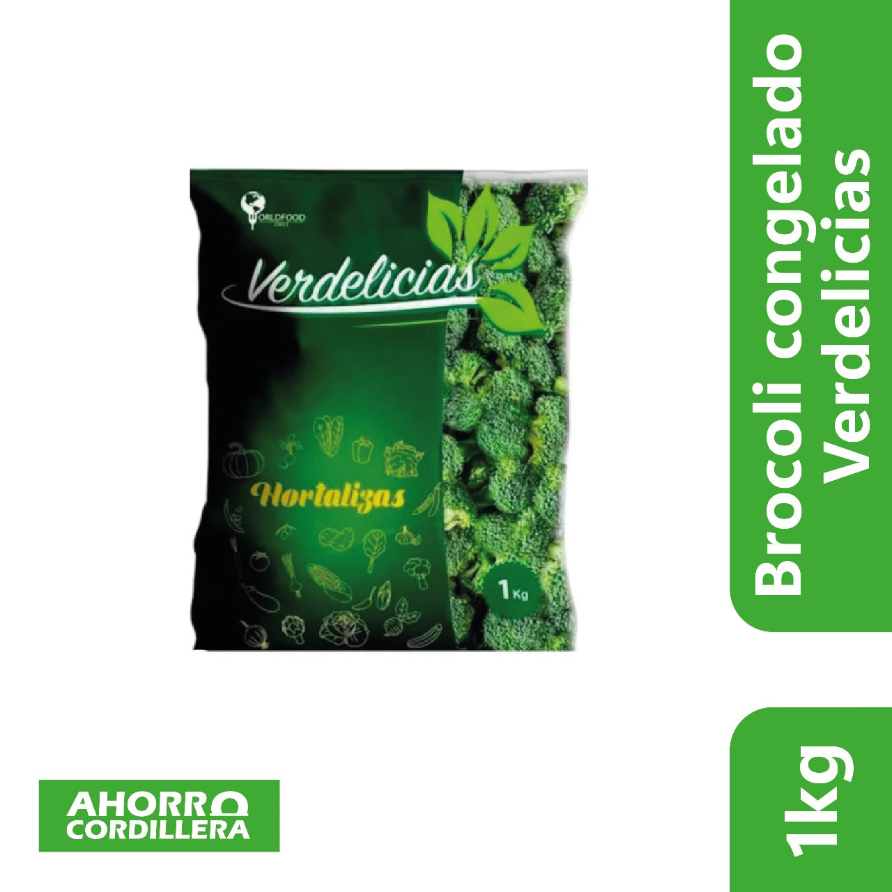 Brocoli congelado Verdelicias 1 kg