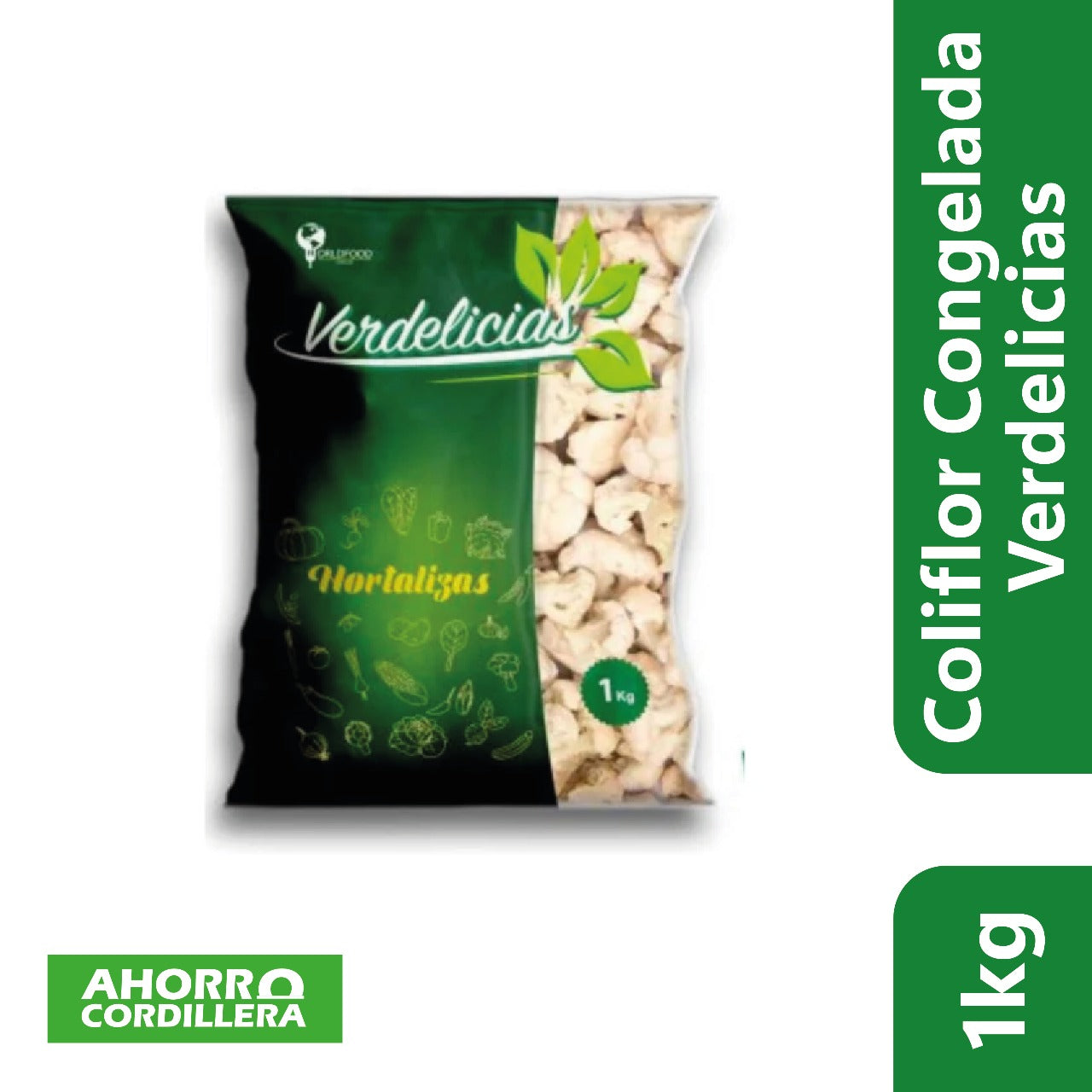 Coliflor Congelado Verdelicias 1 Kg