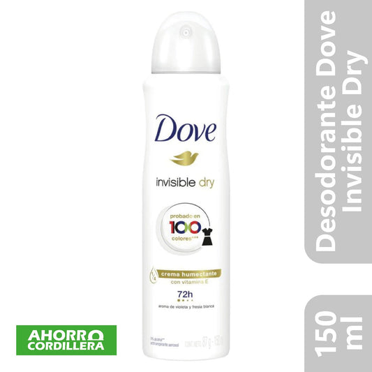 Desodorante Dove Invisible Dry 150 ml