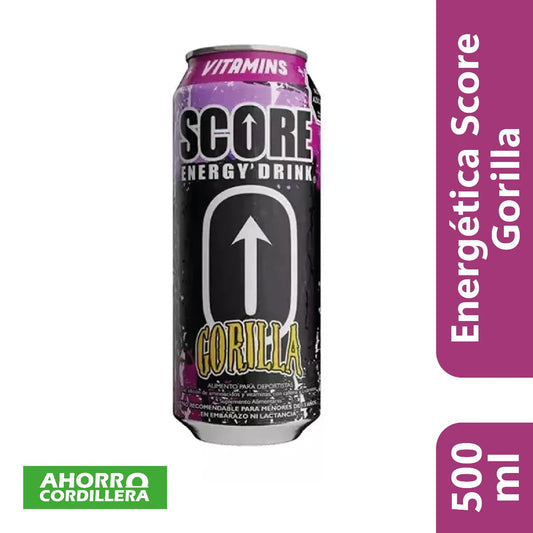 Energética Score Gorilla 500ml