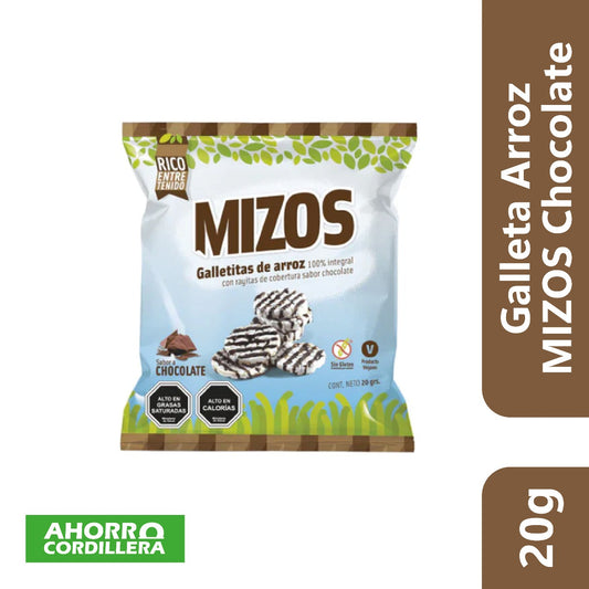 Galleta Arroz MIZOS Chocolate