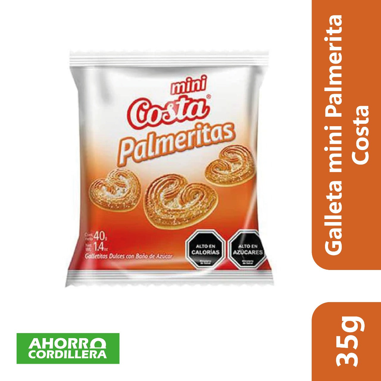 Galleta mini Palmerita Costa 35 gr