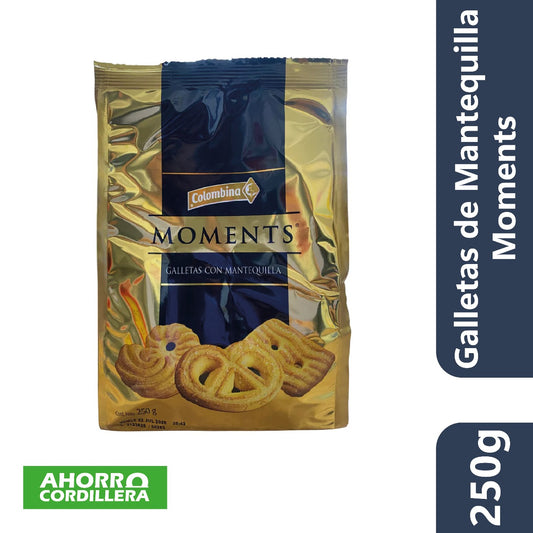 Galletas de Mantequilla Moments 250 gr