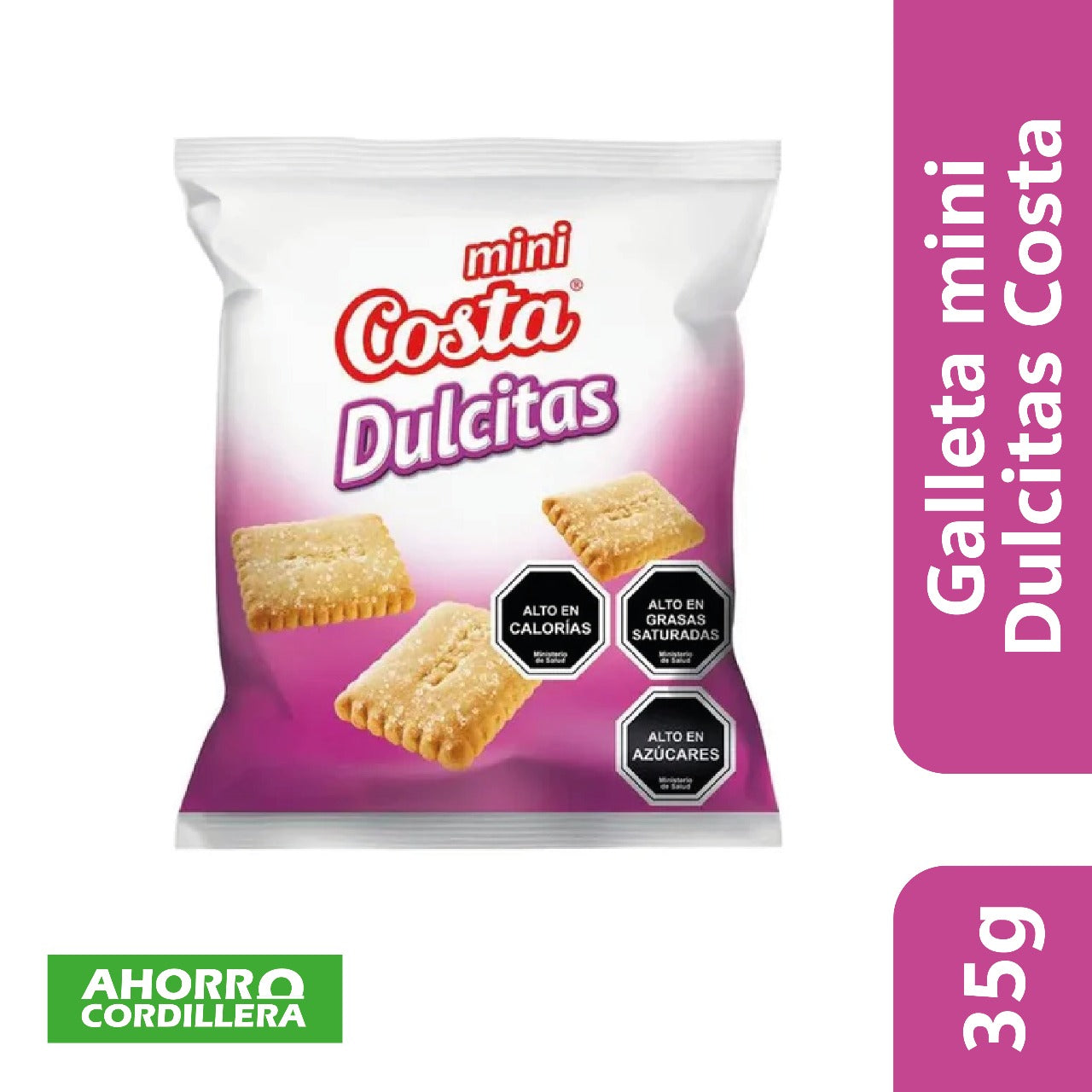 Galleta mini Dulcitas Costa 35 gr