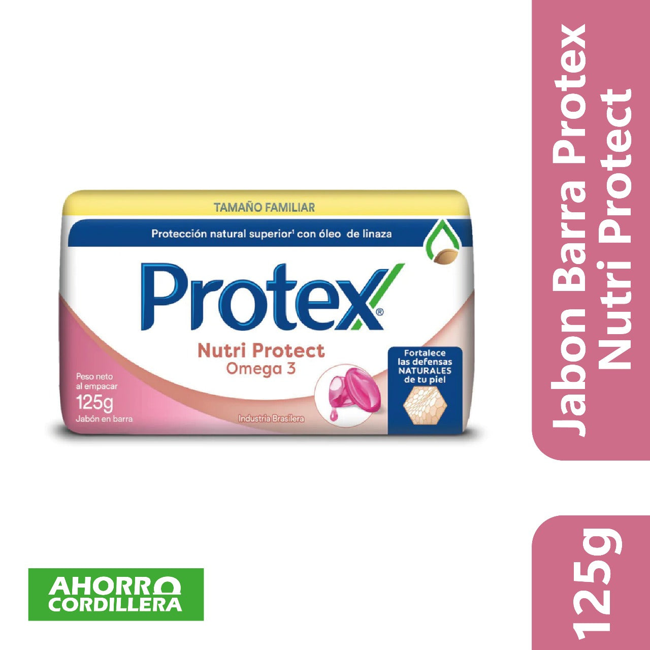Jabon Barra Protex Nutri Protect 125 gr
