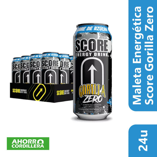Maleta Energética Score Gorilla Zero 500ml