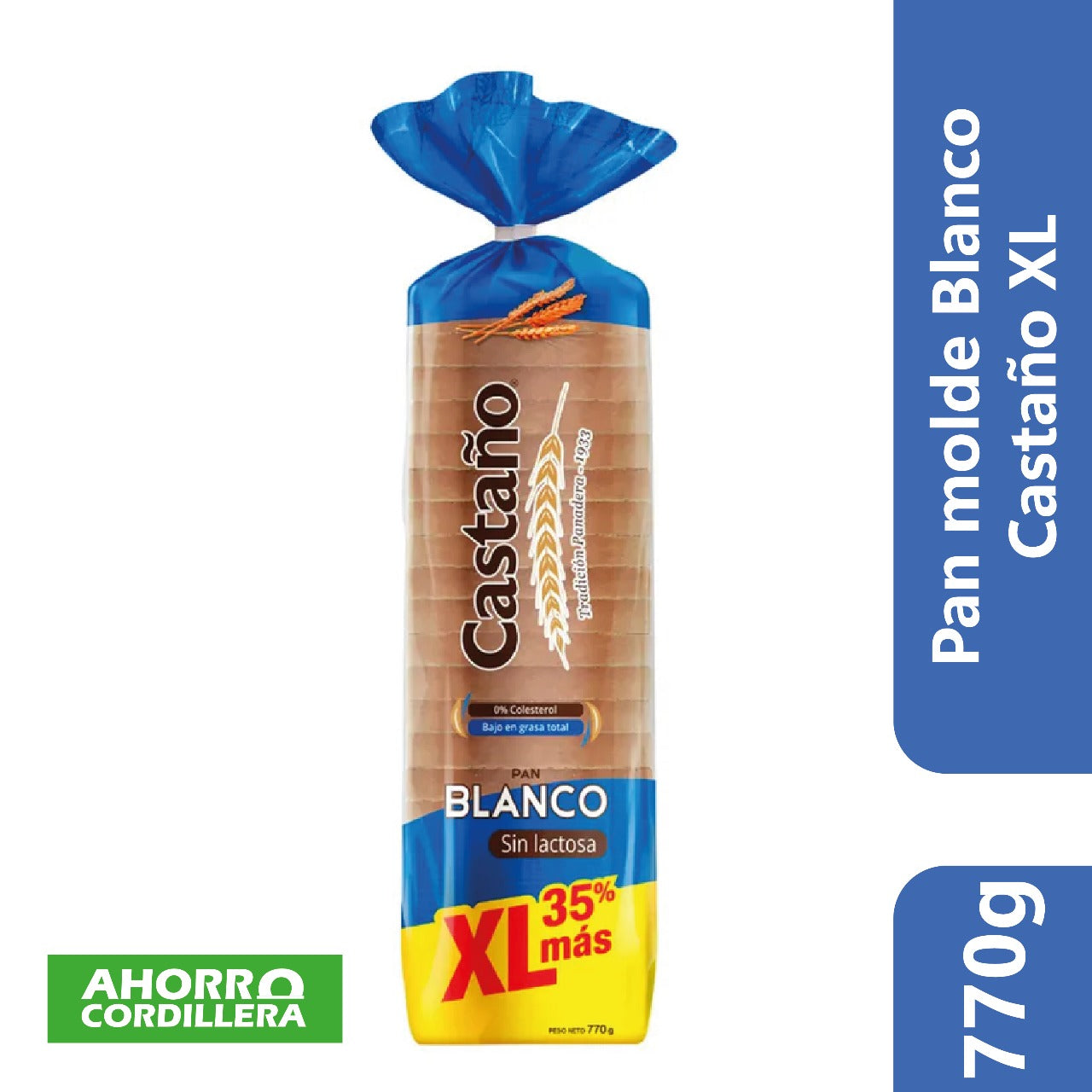 Pan molde Blanco Castaño XL