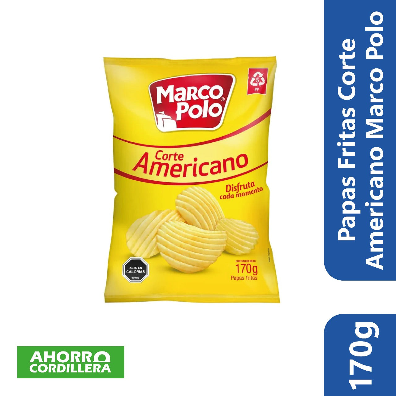 Papas Fritas Corte Americano Marco Polo 170gr