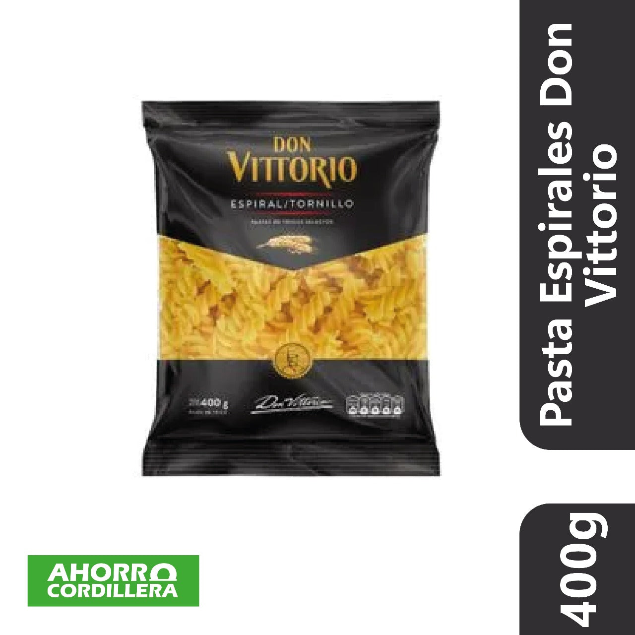 Pasta Espirales Don Vittorio 400 gr