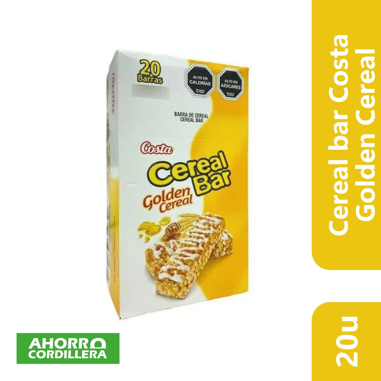 Cereal Bar golden Costa 20 Unidades