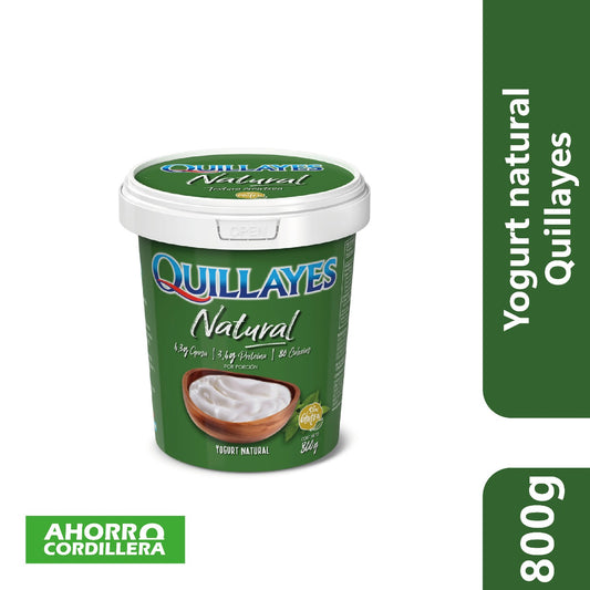 Yogurt Natural Quillayes 800 gr