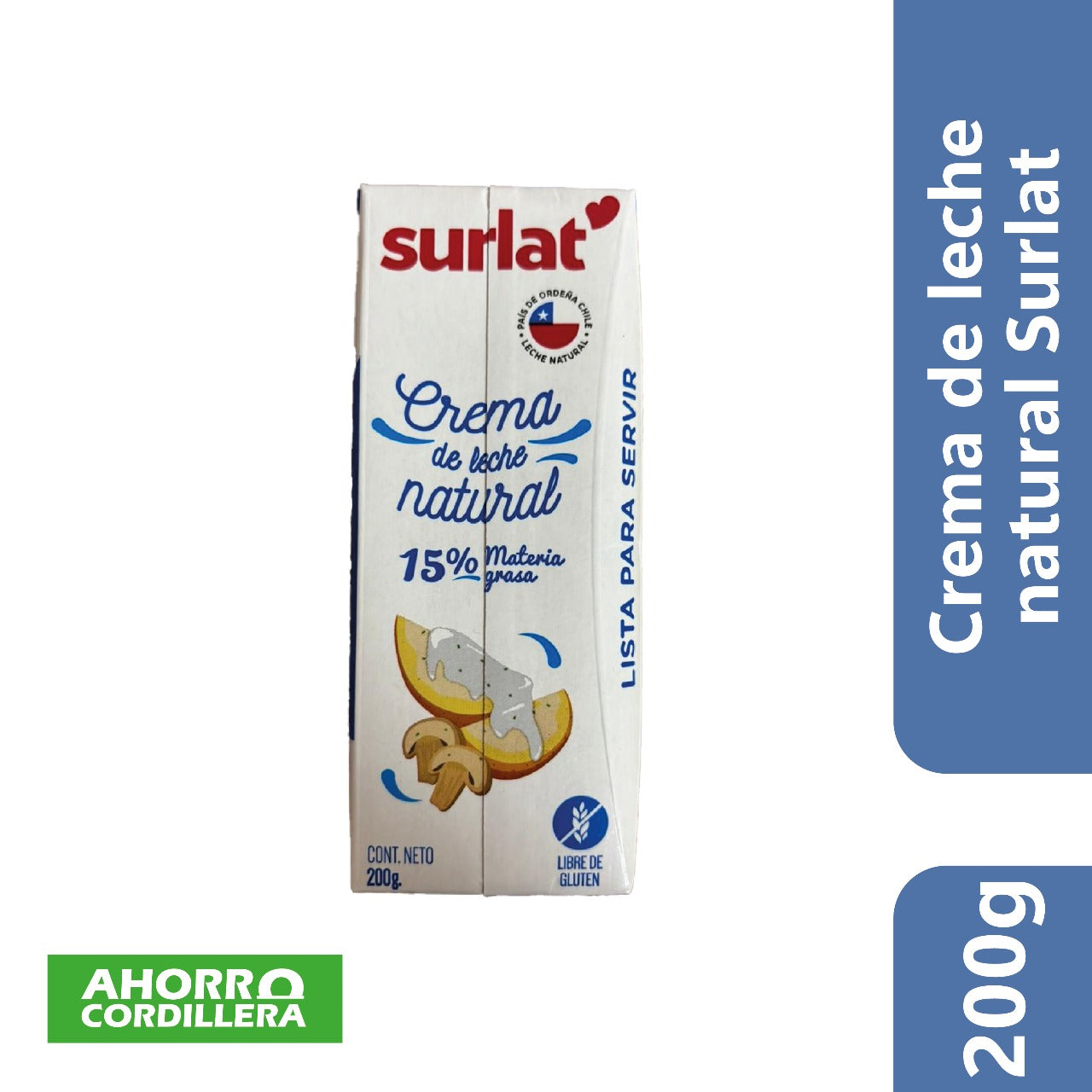 Crema de leche Surlat 200 ml