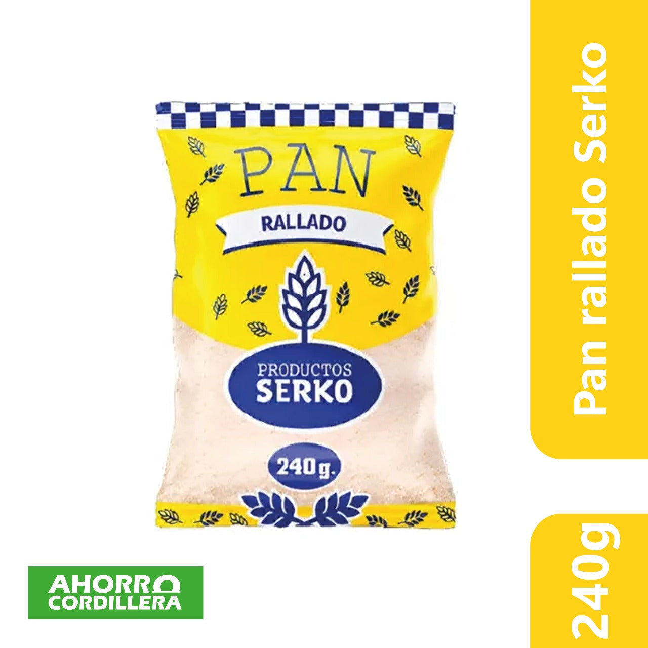 Pan rallado 240 gr Serko