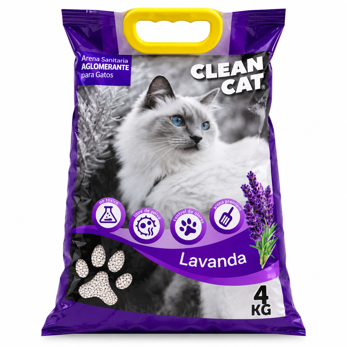 Arena Sanitaria para Gatos 4 kg