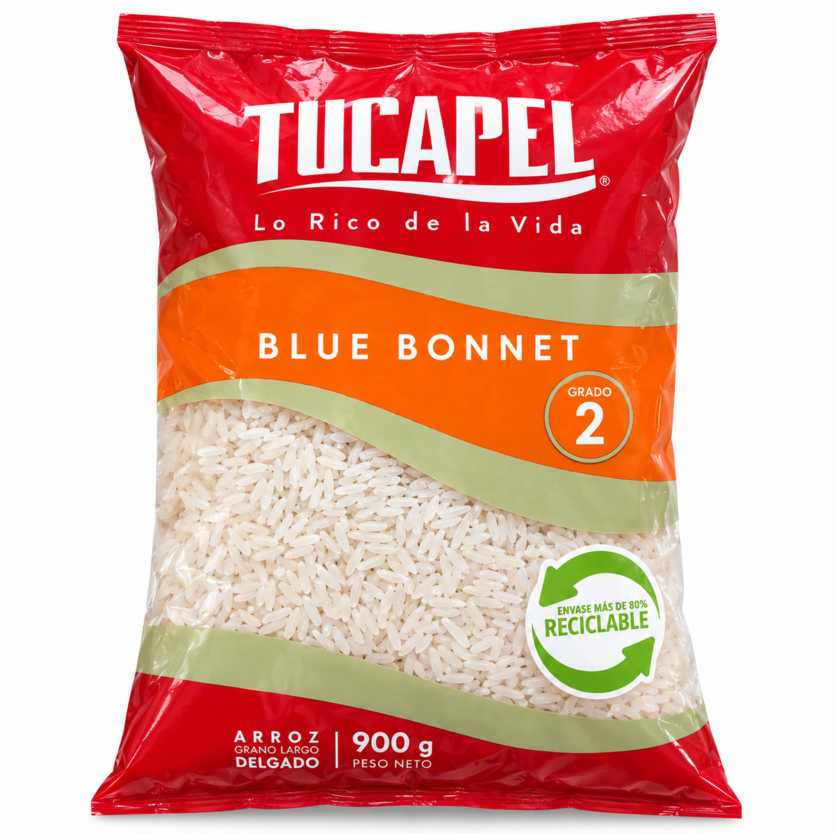Arroz Tucapel Blue Bonnet grado 2 900 gr