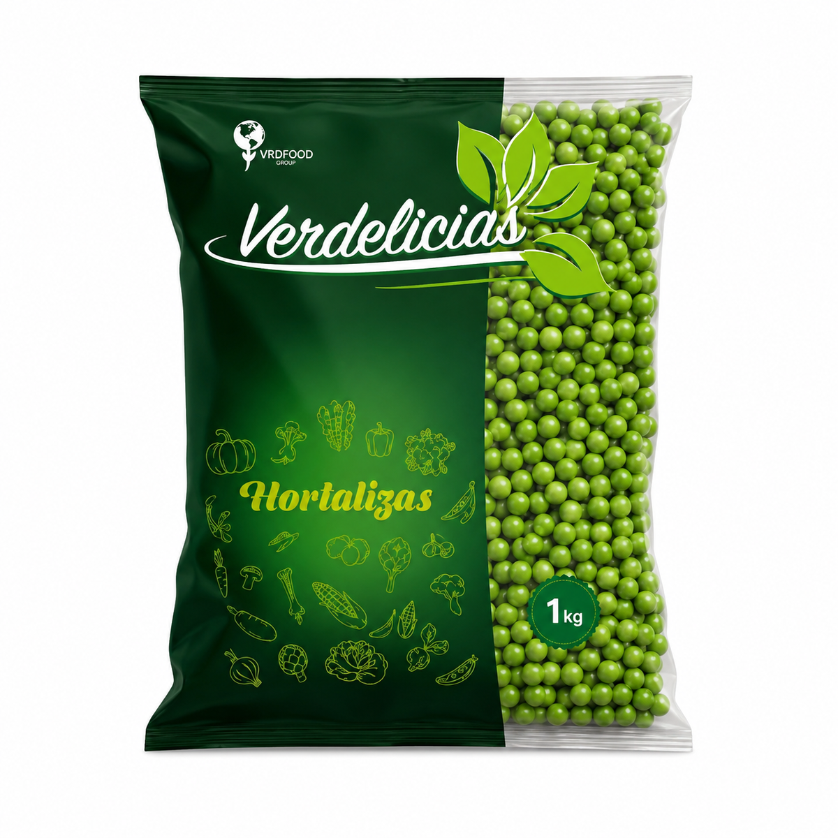 Arvejas congeladas Verdelicias 1 kg