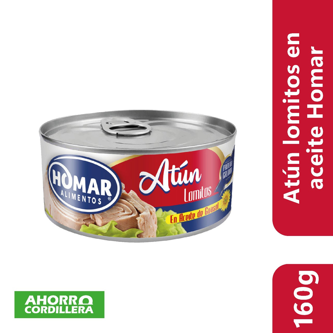 Atun lomito en aceite Homar 160 gr