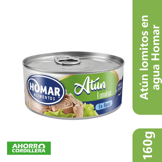Atun Lomito en Agua Homar 160 gr