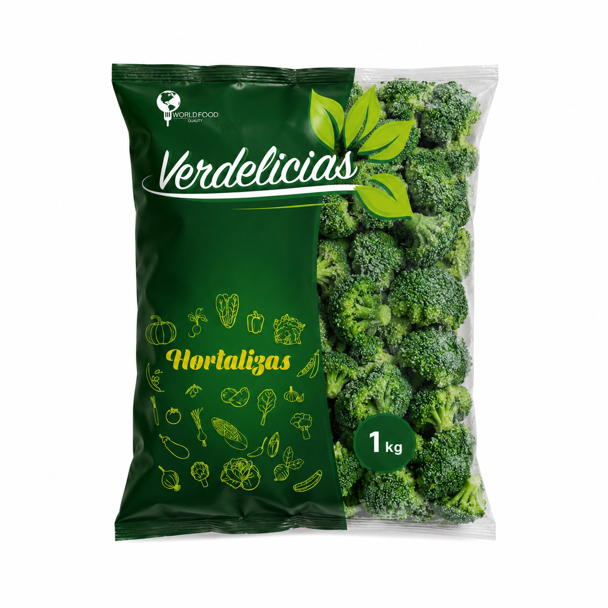 Brocoli congelado Verdelicias 1 kg