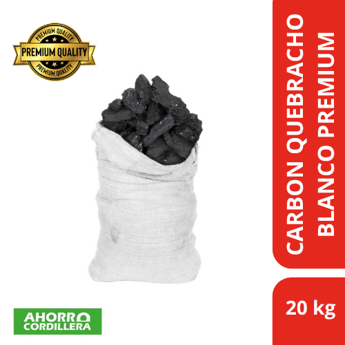 Carbón Quebracho Blanco Argentino 20 KG