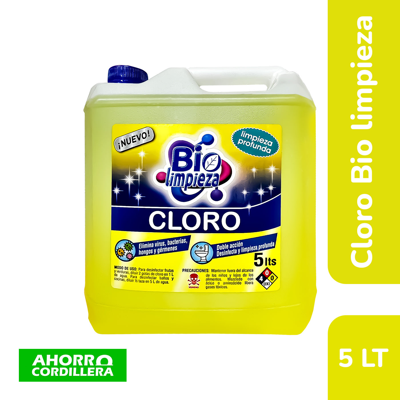 Cloro Bio Limpieza 5 lts.
