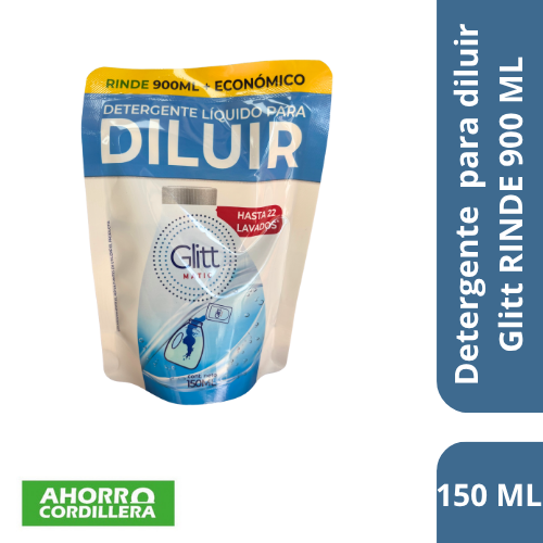 Detergente liquido para Diluir Glitt 150 ML