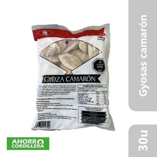 Gyoza Camaron 30 Unidades