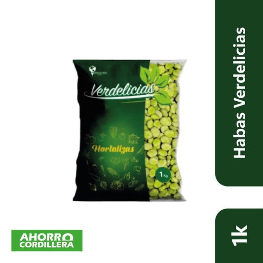 Habas congeladas Verdelicias 1 kg