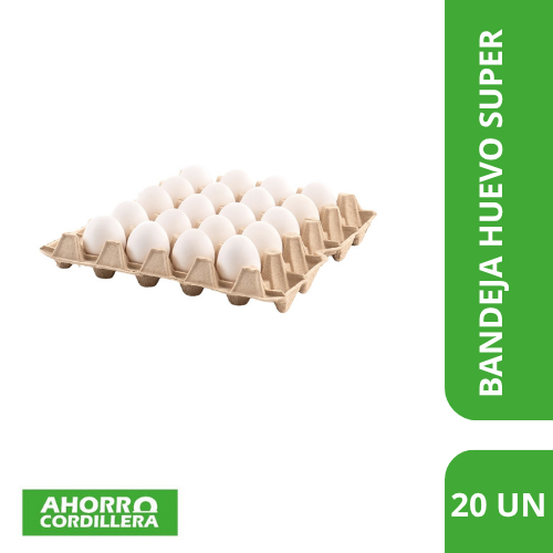 Huevo Super Blanco 20 Unidades
