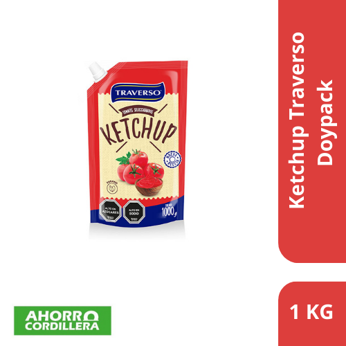 Ketchup doypack Traverso 1 Kg
